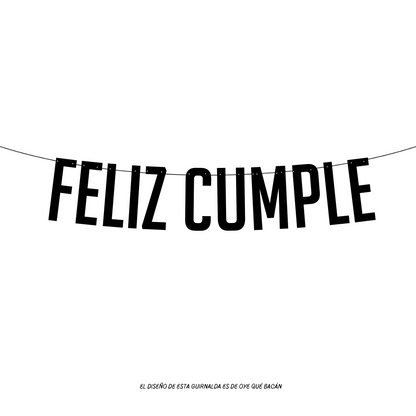 Guirnalda Feliz Cumple