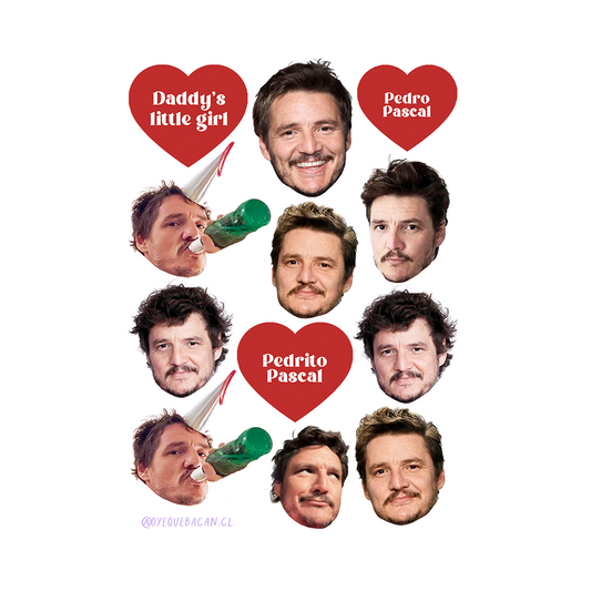 Set tatuajes Pedro Pascal