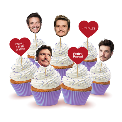 Set de toppers Pedro Pascal